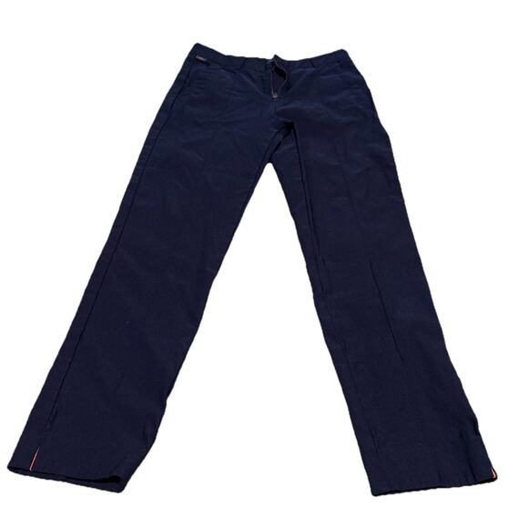 KJUS Ikala Treggings High Rise Golf Leggings Slim Fit Pants Blue 38/M - Picture 1 of 6